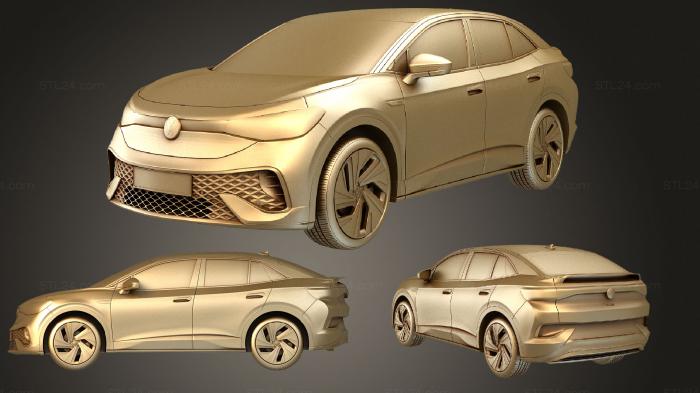Vehicles (vw id5 pro 2022rar, CARS_4042) 3D models for cnc